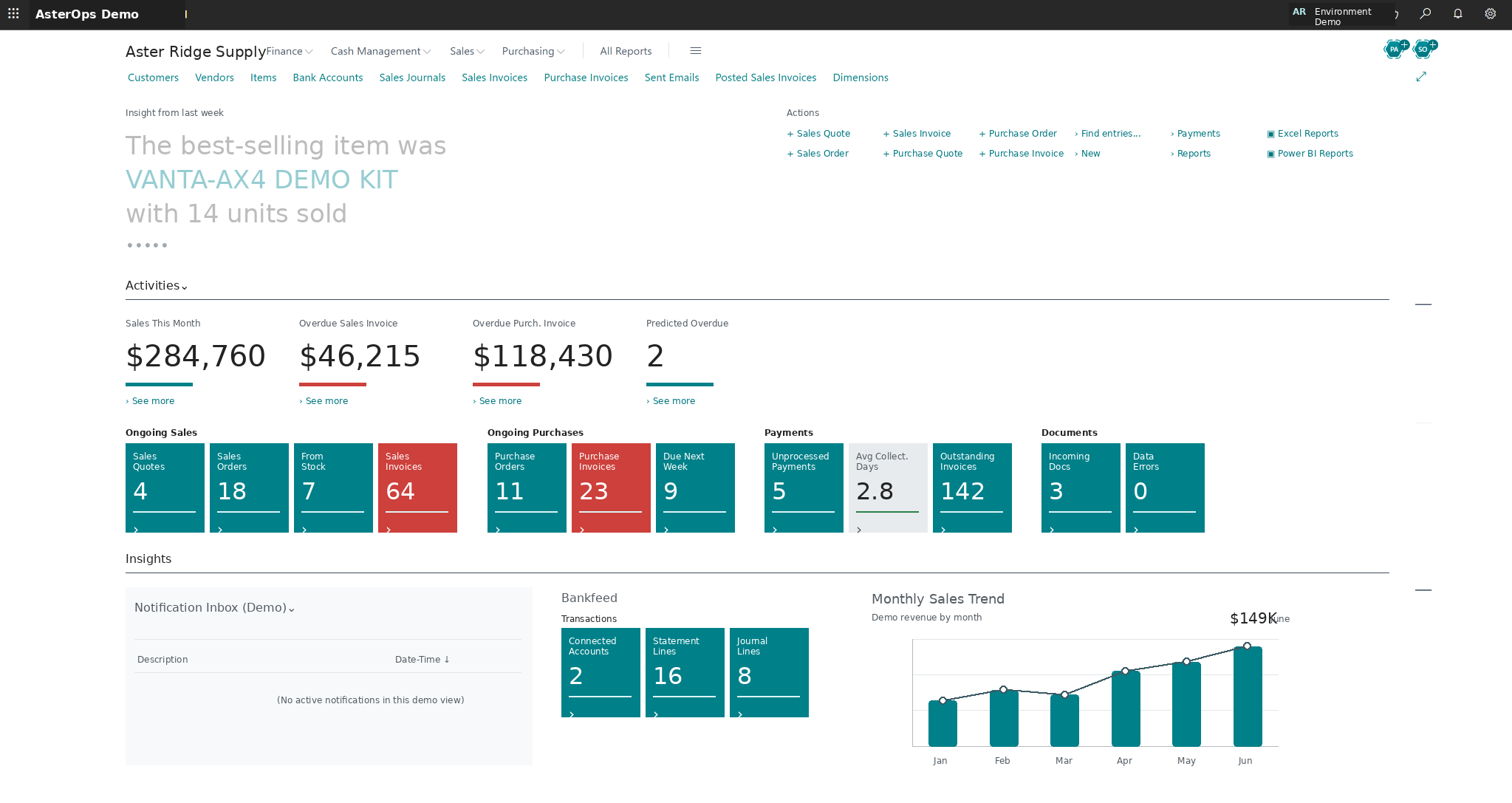 Stride dashboard